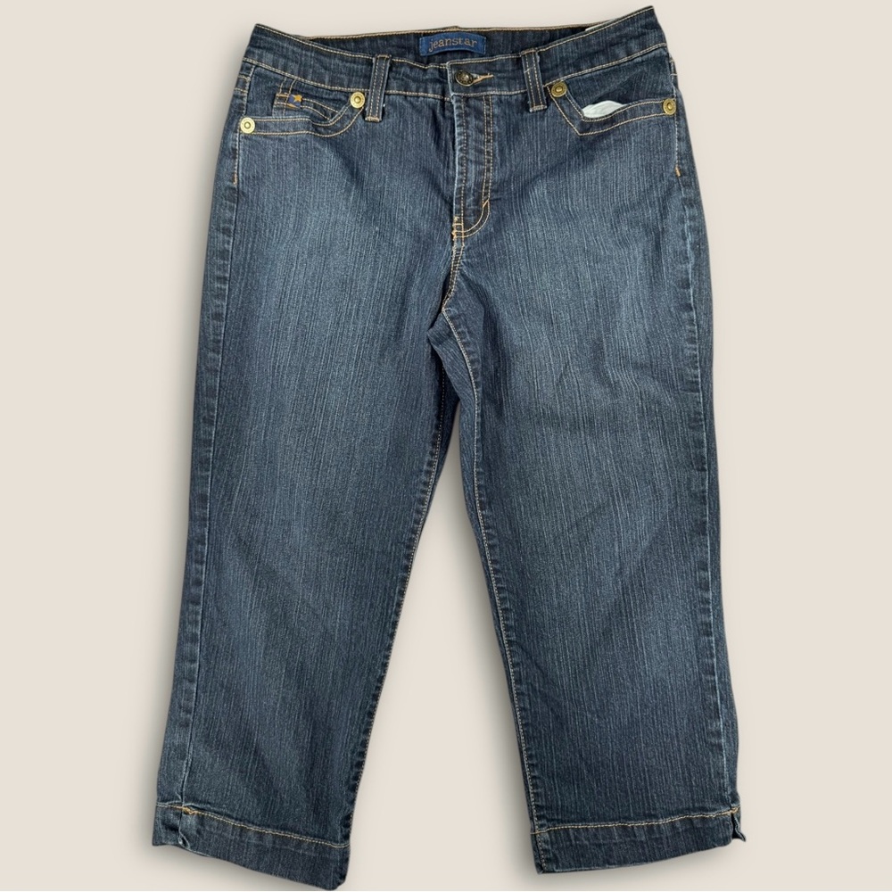 Jeanstar Midnight Blue Capri Jeans size 12‎
